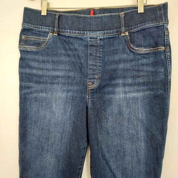 Spanx Straight Leg Pull On Jeans Size 1X - Picture 6 of 12